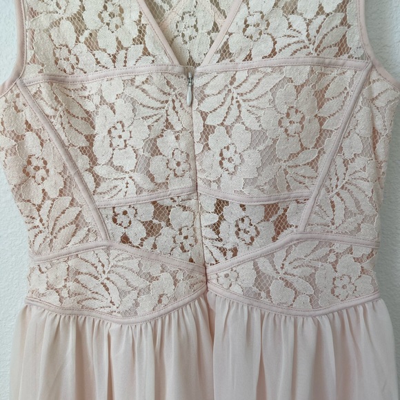 BCBGeneration peach lace dress size 0 - Picture 7 of 10